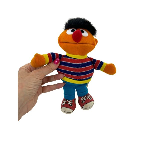 Ernie Sesame Street Plush Toy Vintage Applause 1990s Muppets Jim Henson Unisex - Picture 7 of 17